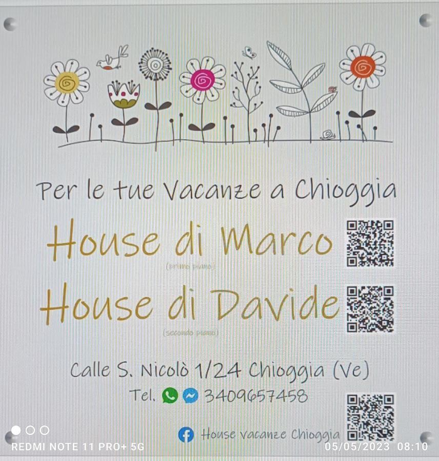 Chioggia House Di Marco Lägenhet Exteriör bild